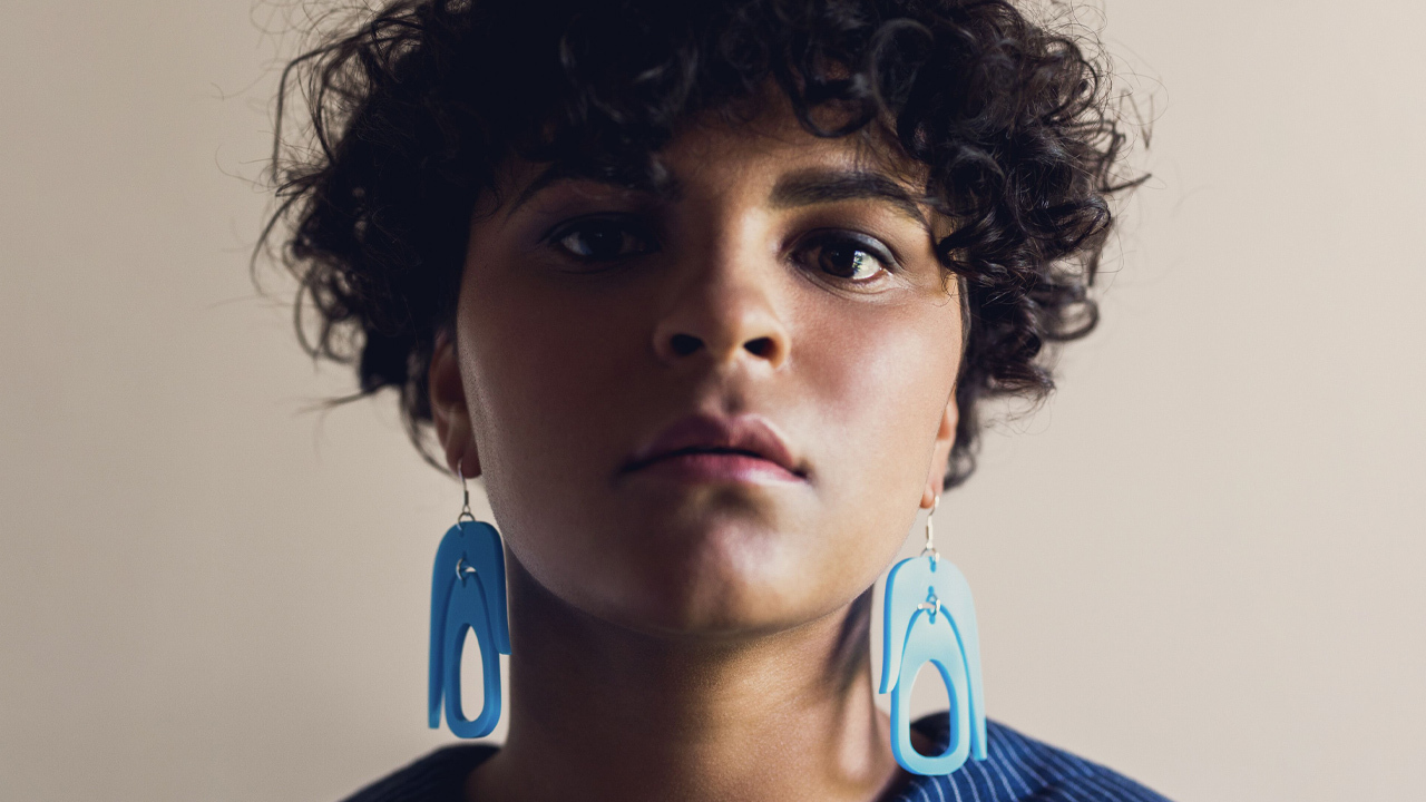 Arrowhead Shape Acrylic Resin Statement Hoop Earrings Women 2019 Spring Jewelry 
