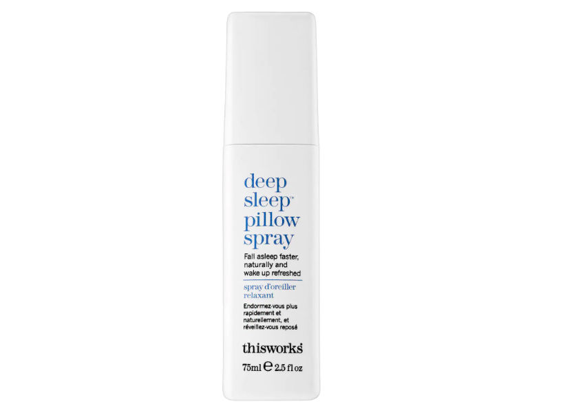 Plastic bottle of sleep spray from This Works