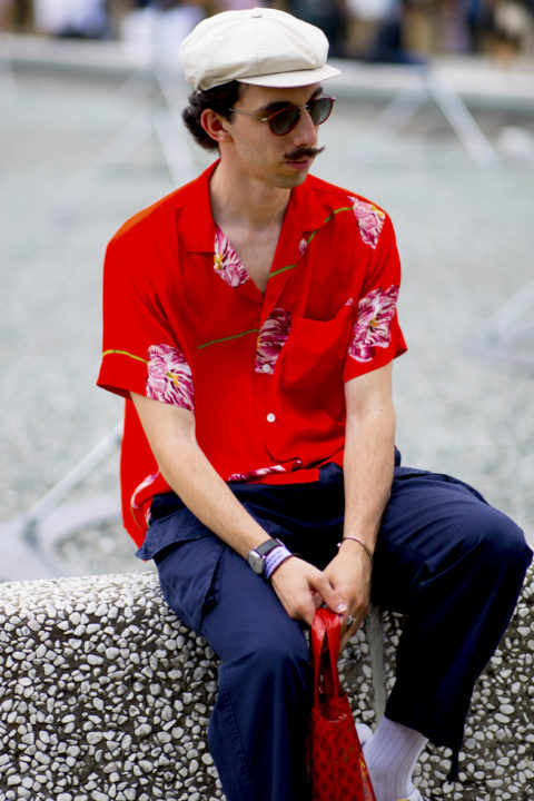 patterned shirts men's fashion pitti
