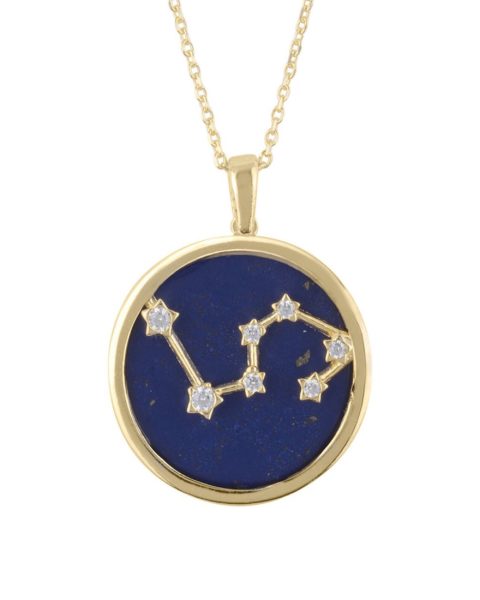 zodiac necklace leo