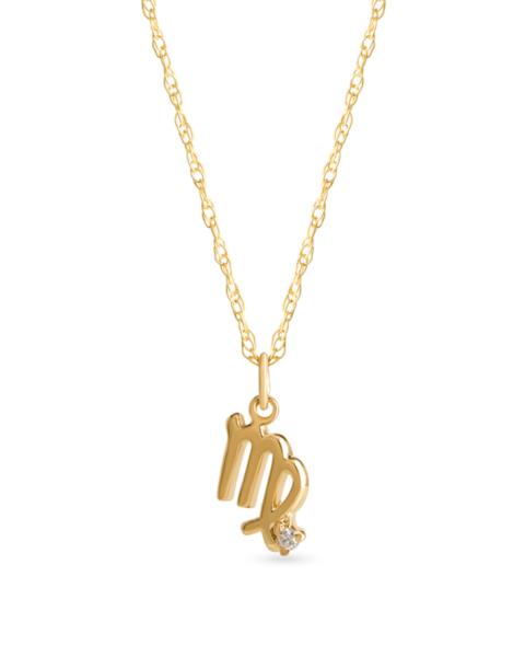 zodiac necklace virgo