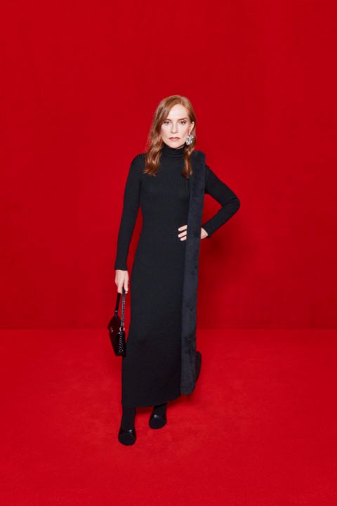 Balenciaga and The Simpsons Red Carpet:Isabelle Huppert