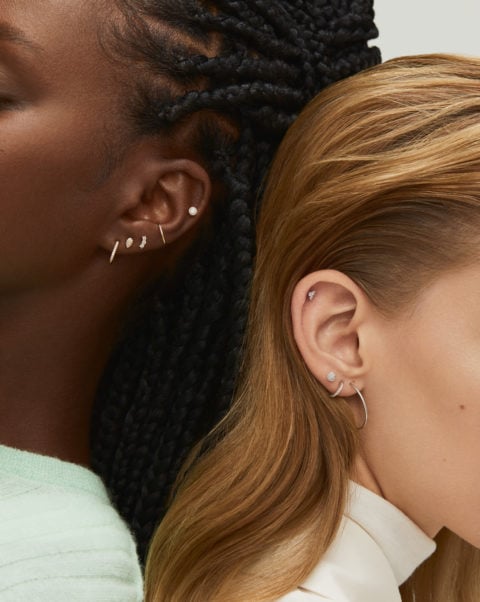 Mejuri ear piercings