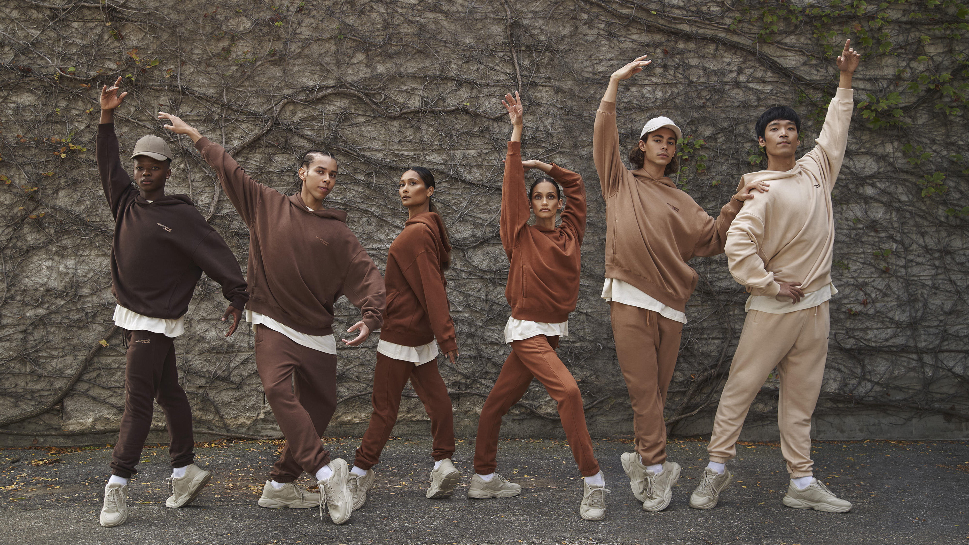 dancers wearing Révolutionnaire by Roots
