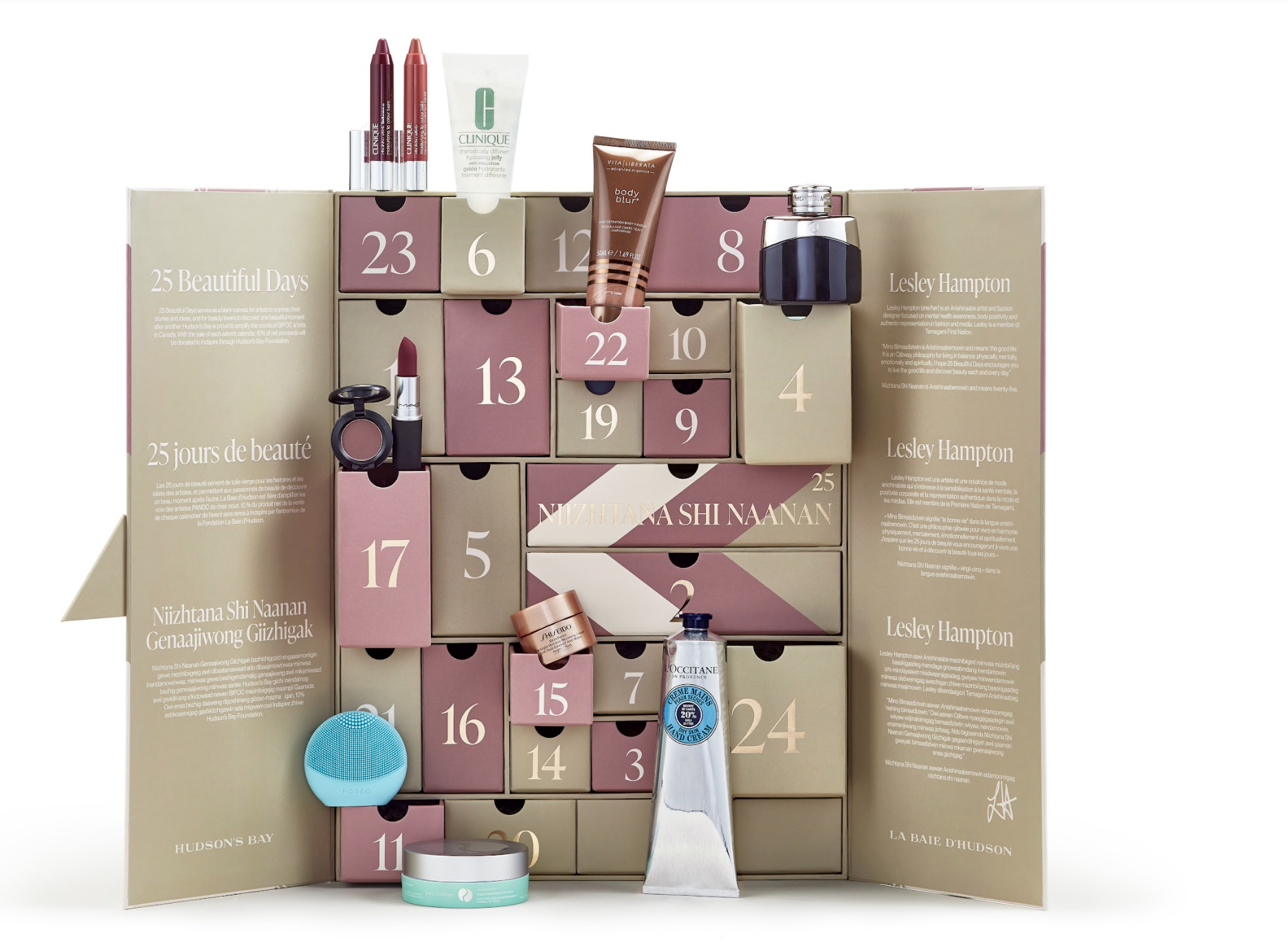 Hudson’s Bay Launches Holiday Advent Calendar with Lesley Hampton
