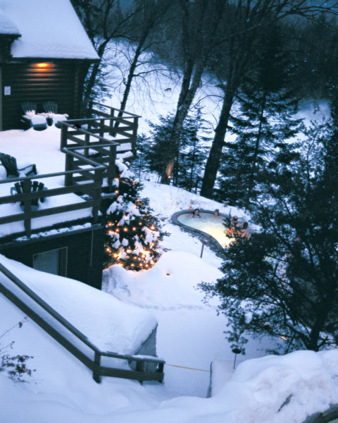 laurentian mountains travel guide winter spa snow