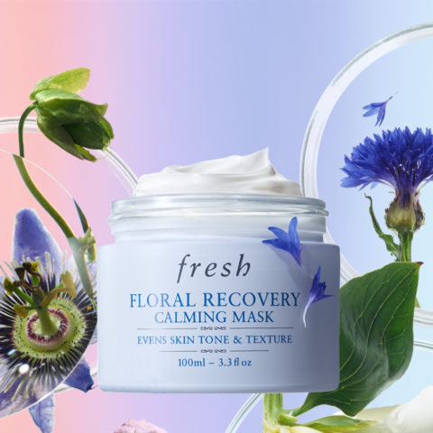 january 2022 beauty launches fresh floral recovery mask