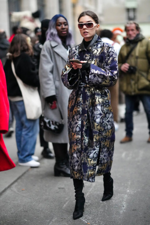 couture week 2022 street style
