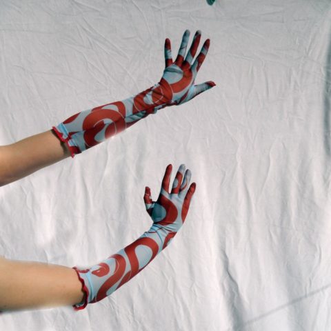 patterned gloves