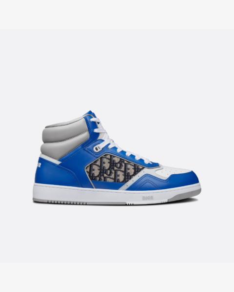 dior blue high top sneaker