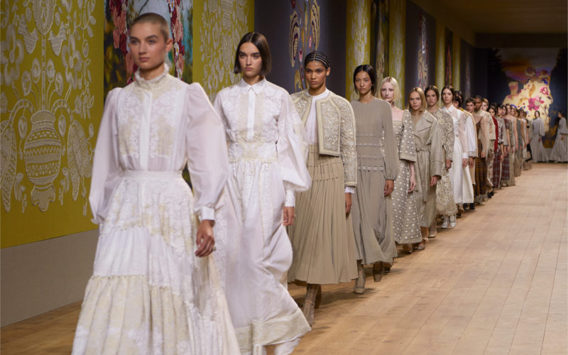 Dior’s Fall Couture Collection Turns Folklore into Fashion