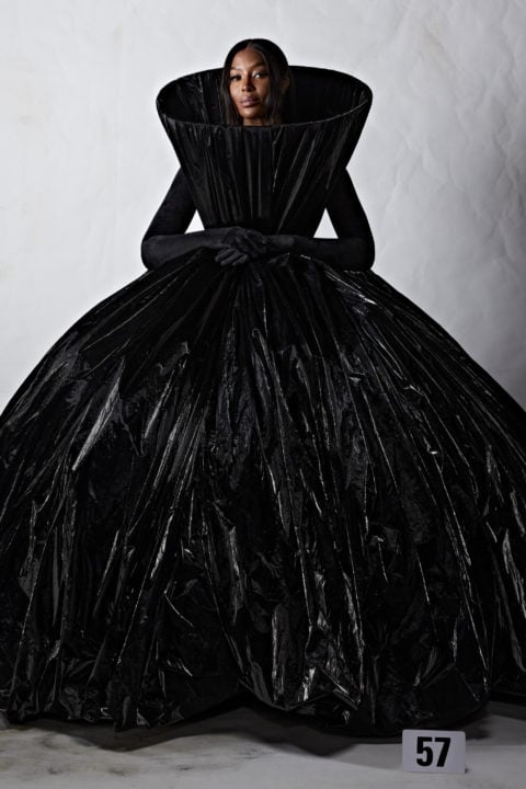 Balenciaga couture Naomi Campbell