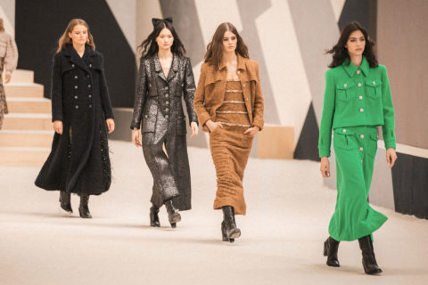 Chanel fall 2022 couture collection finale