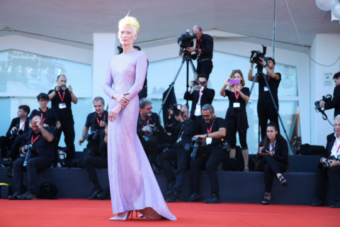 Tilda Swinton at the 2022 Venice Film Festival