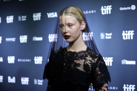 Mia Goth at TIFF 2022