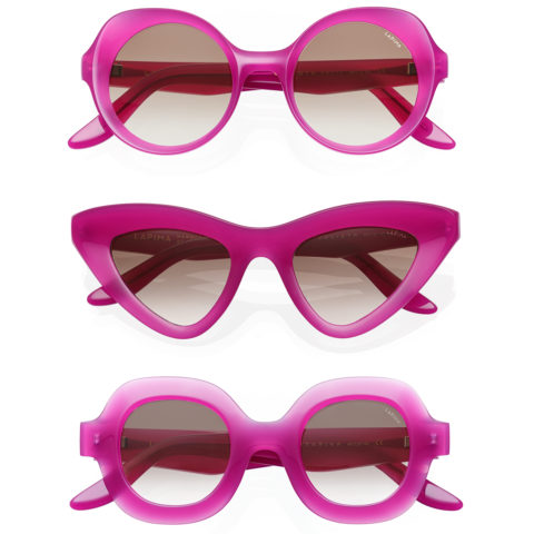 Lapima pink sunglasses