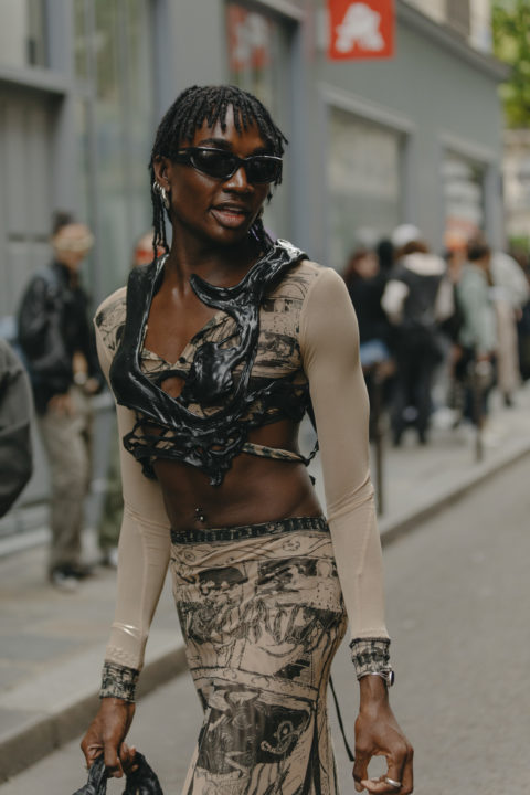 rickey thompson at paris fashion week spring 2023