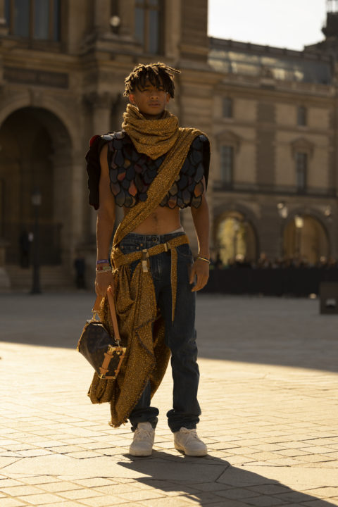 Jayden Smith at paris fashion week spring 2023