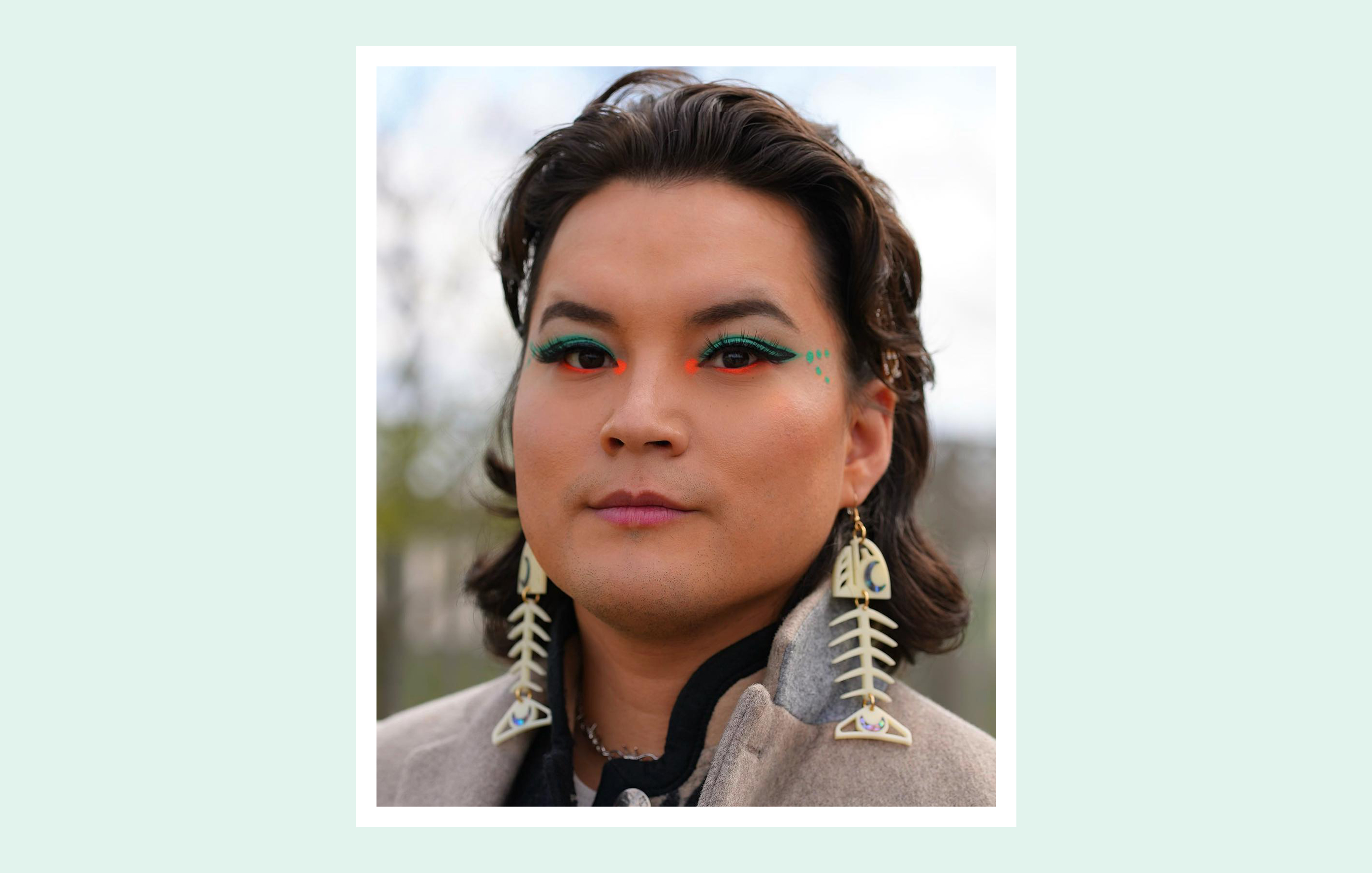 Kairyn Potts, Indigenous Content Creator, On His Bold Makeup Looks
