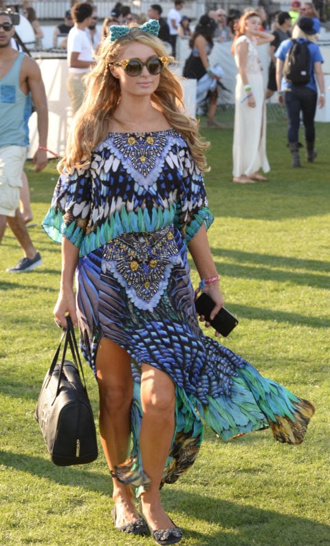 Paris Hilton Coachella 2015