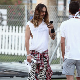 Jared Leto 2014 best coachella outfits 