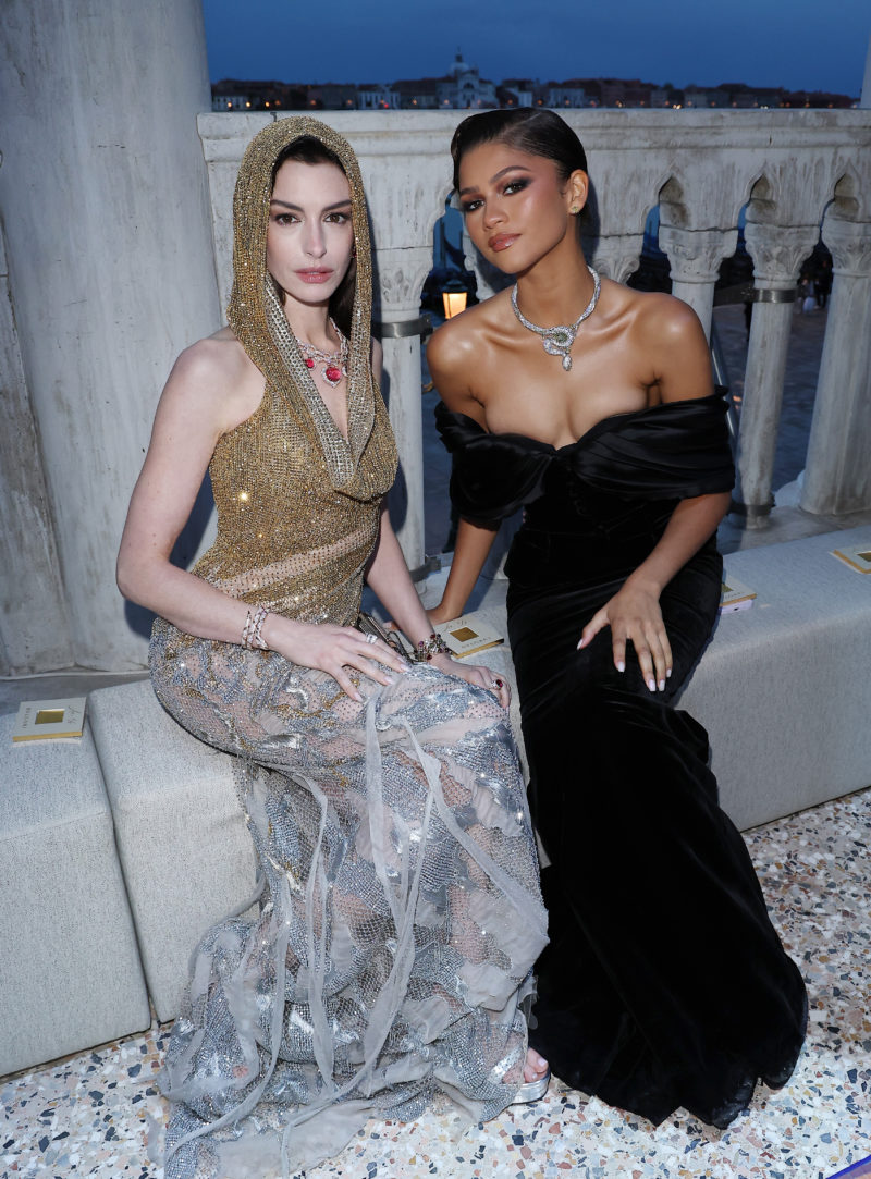 Anne Hathaway and Zendaya Are a Match Made in Fashion