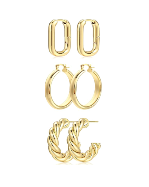 best budget earring set, best gold jewellery