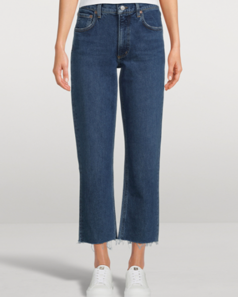 best cropped agolde jeans