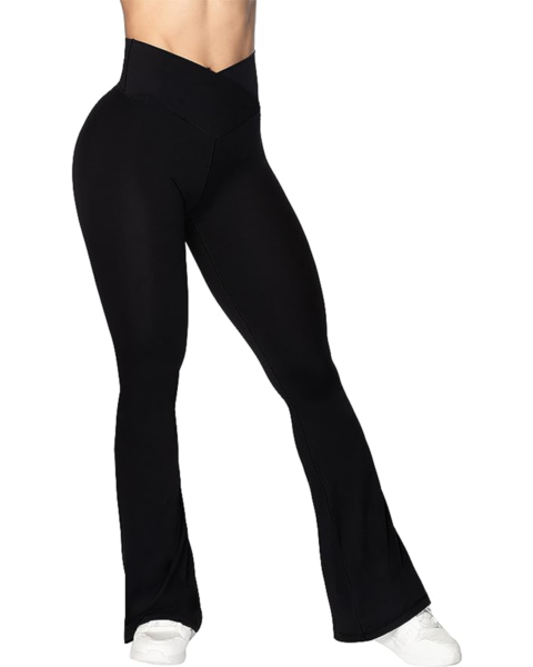 best rated amazon flared leggings