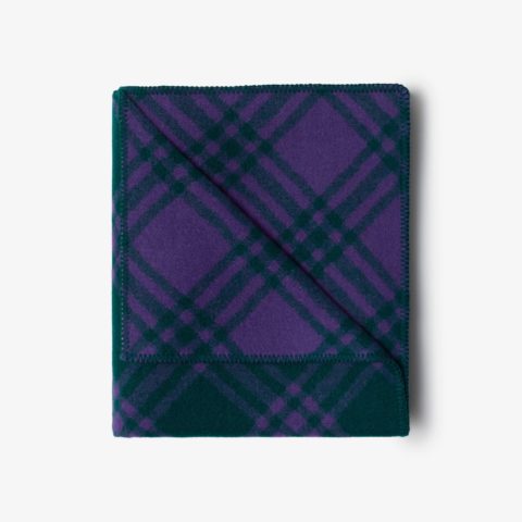Burberry Check Wool Blanket, houseware gifts