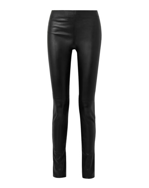 Women Genuine Leather Leggings/black Genuine Leather Leggings/women Genuine  Leather Pants 