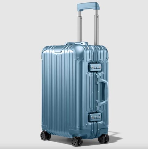 Rimowa Original Cabin Arctic Blue Luggage, frequent flyer