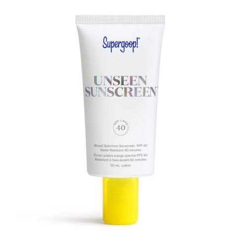 Supergoop! Unseen Sunscreen SPF 40, tiktok viral beauty gifts