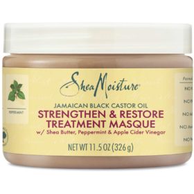 best hair masks, Shea Moisture Jamaican Black Castor Oil Strengthen & Restore Hair Treatment Masque