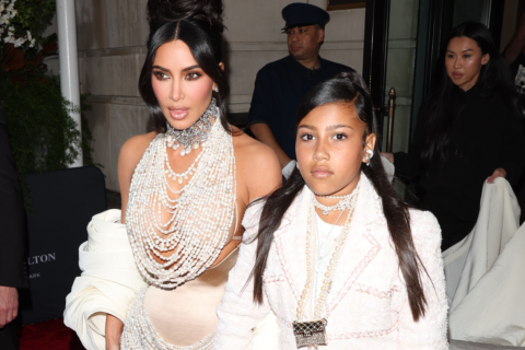 Kim Kardashian and North West Met Gala 2023