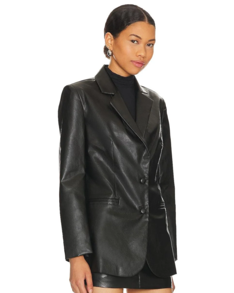 best leather blazers for women