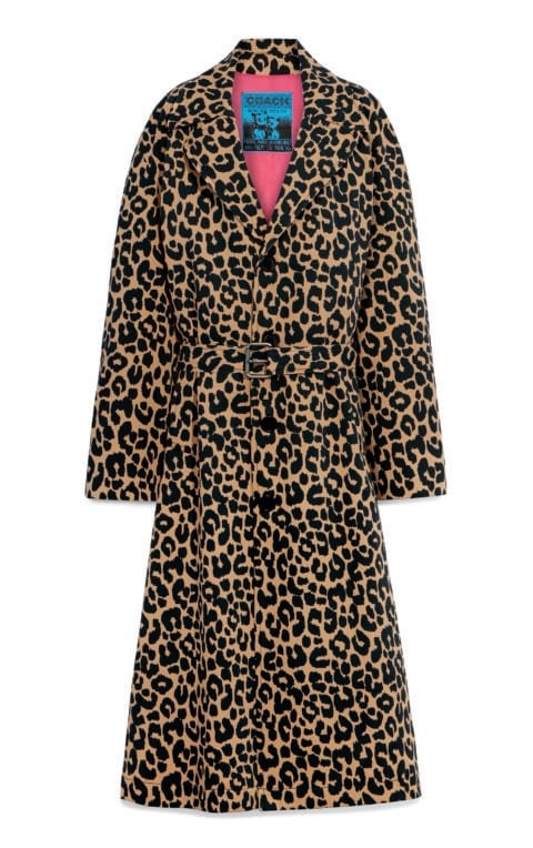 Coach Leopard Oversized Trench Coat, luxe gifts