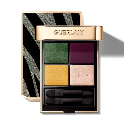 Guerlain Ombres G Eyeshadow Quad in 879 Glittery Tiger, luxe gifts
