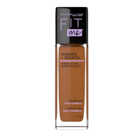 Maybelline New York Fit Me Hydrate + Smooth Foundation, best foundation for dry skin