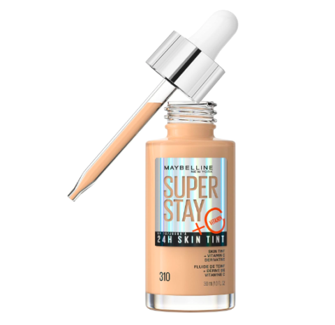 maybelline super stay up to 24h skin tint foundation, best foundations for oily skin