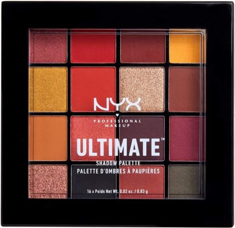 nyx ultimate shadow makeup palette, best beauty gifts under $50