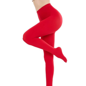 CozyWow Amazon red tights outfit