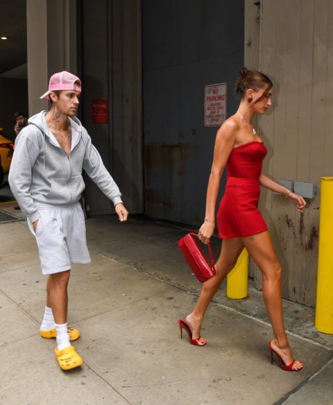 Justin and Hailey Bieber viral moments 2023