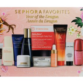 Sephora Year of the Dragon skincare and haircare set