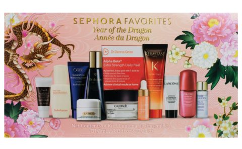 Sephora Year of the Dragon skincare and haircare set
