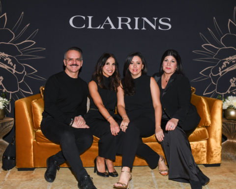 Clarins precious skincare launch party
