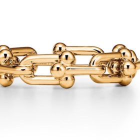 Tiffany & Co. Tiffany HardWear Micro Link Ring in Yellow Gold, Valentine's Day Gifts for Myself