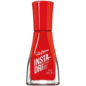 valentine's day nail colours, Sally Hansen Insta-Dri Augmented Red-Ality Nail Polish