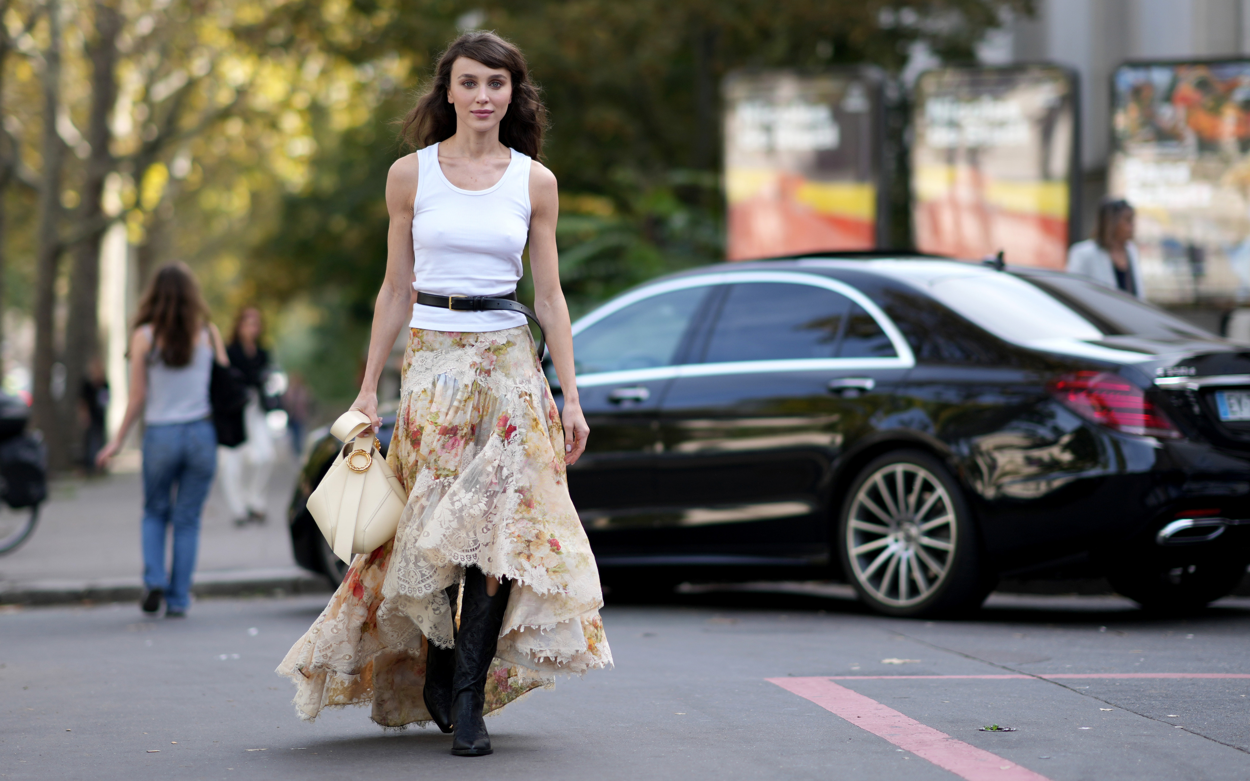 Women's Camisole Tops Fashion Designer Satin Singlets (Plus Size
