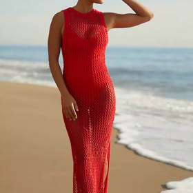 best for the beach Anthropologie Beach Riot Holly, crochet dress